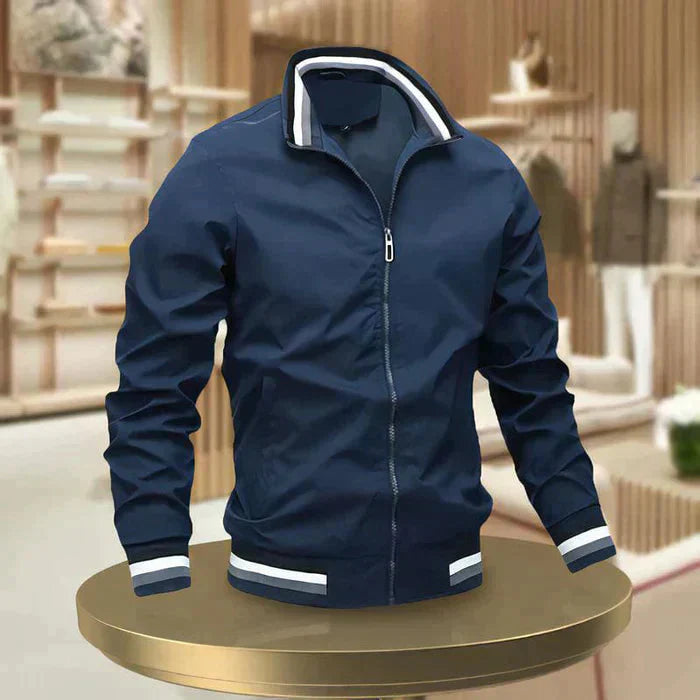 Casual Men’s Jacket with Zipper for Everyday Comfort