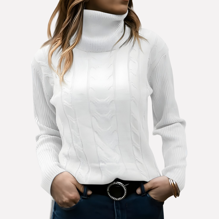 Women’s Turtleneck Pullover – Relaxed Everyday Style