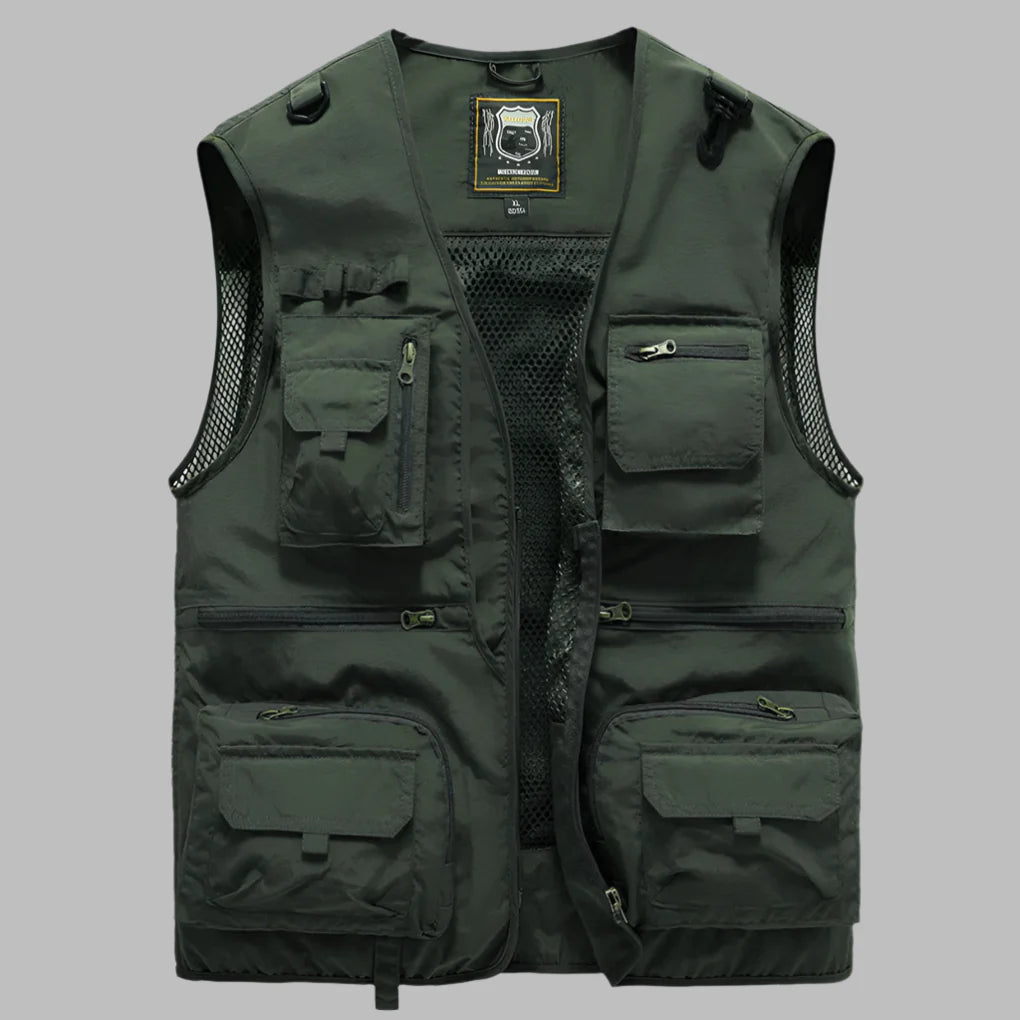 Multi‑Pocket Summer Vest