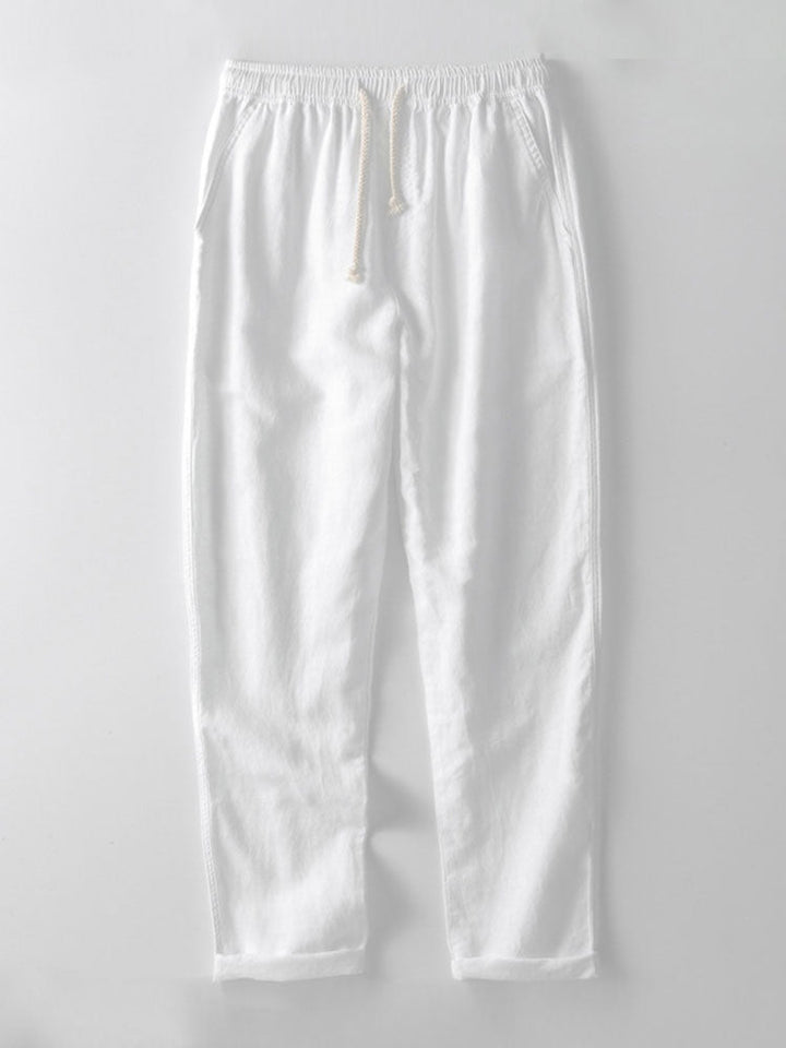 Shirt and Pants Linen Summer Set for Men