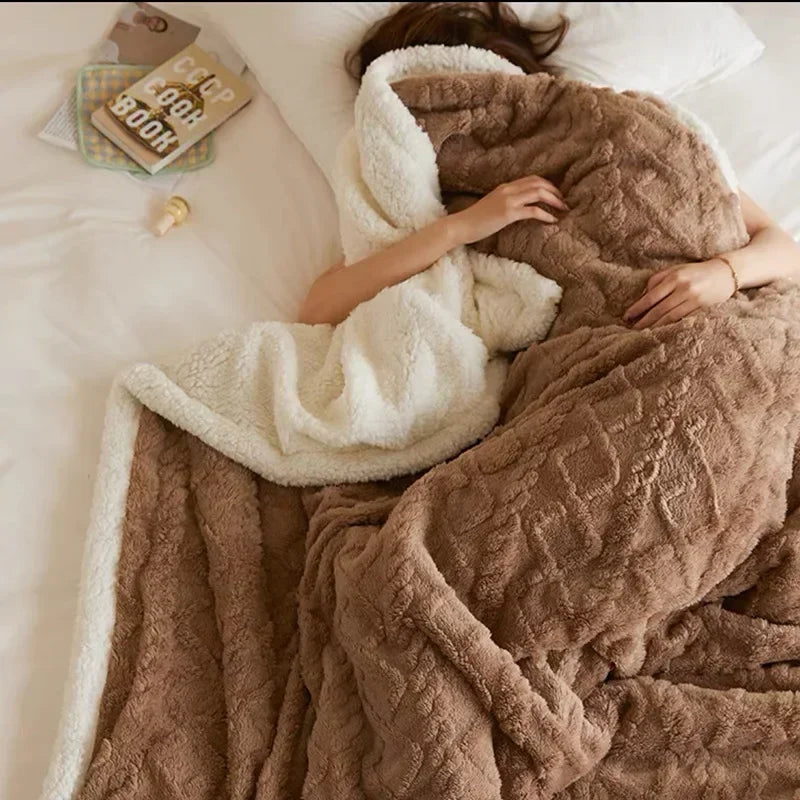 Winter Lambswool Blanket Ultimate Warmth and Comfort for Colder Days