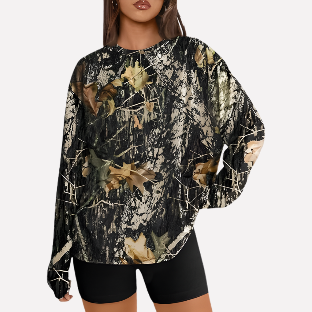 Women’s Oversized Long Sleeve Shirt