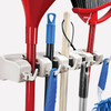 Wall-Mount Broom and Tool Organizer