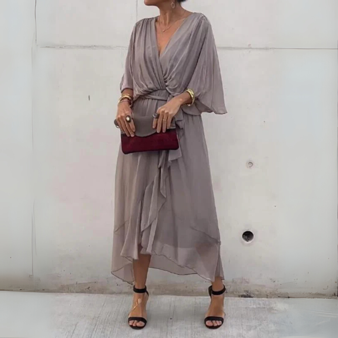 Women’s Elegant Lightweight Wrap Dress