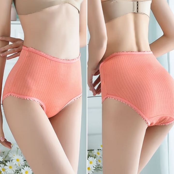 Leak-Proof High-Waisted Underwear – Camille (8-Pack)