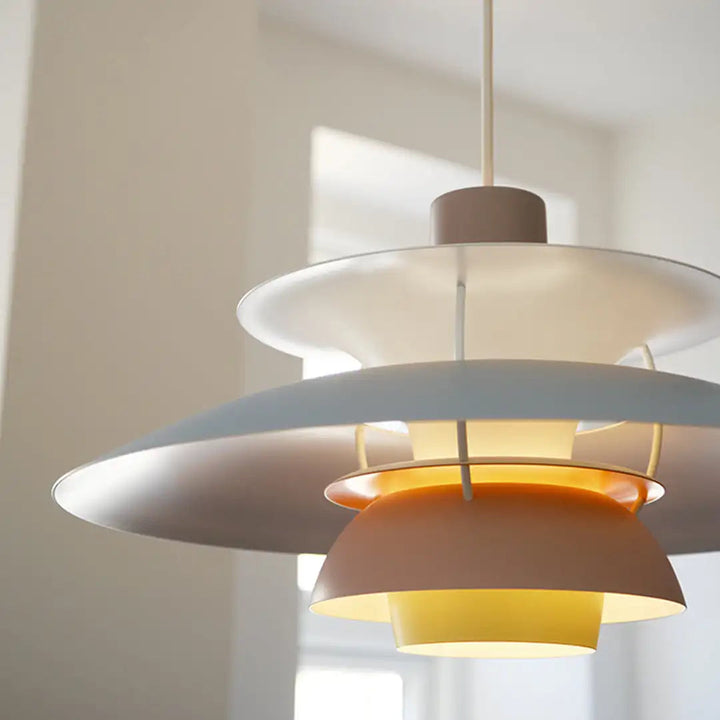 Modern Round LED Ceiling Light – Dimmable & Long-Lasting – Stylish Lighting for Living Room, Dining Room & Office