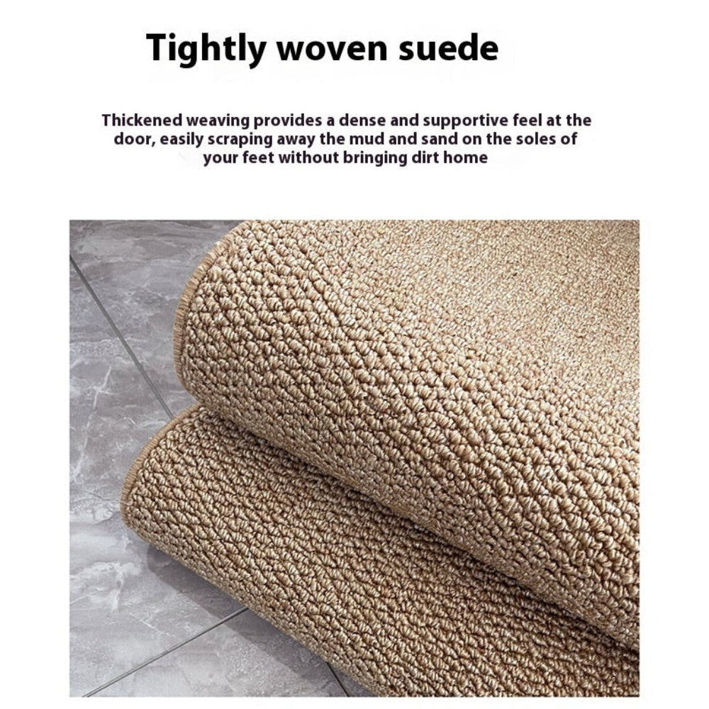 Entrance Door Mat Solid Color Sisal