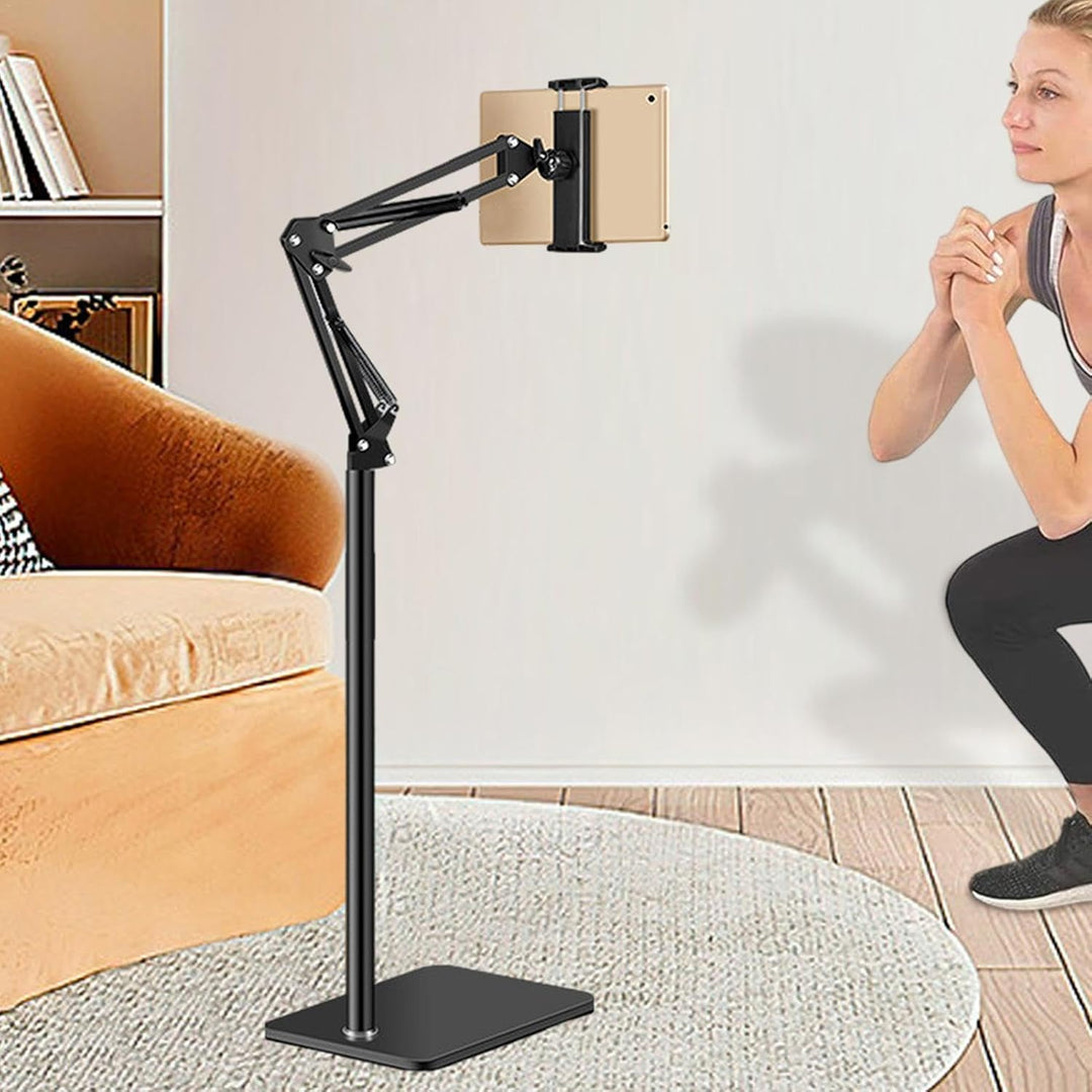 Adjustable 360° Phone and Tablet Floor Stand – Movira