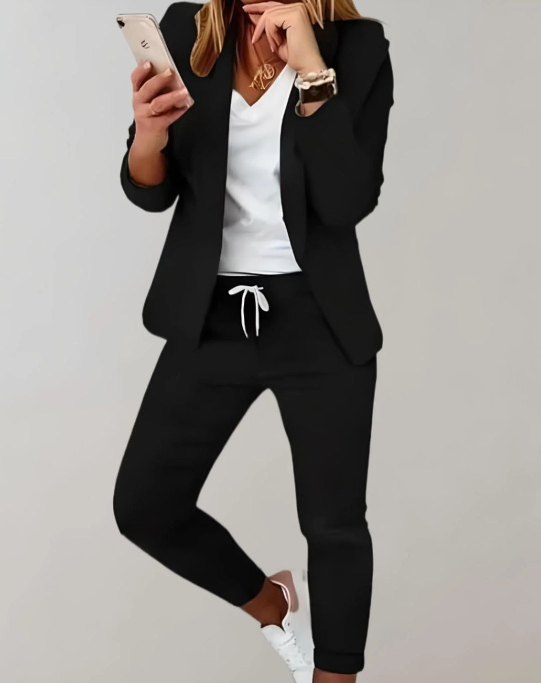 Blazer and Trousers Set for Women