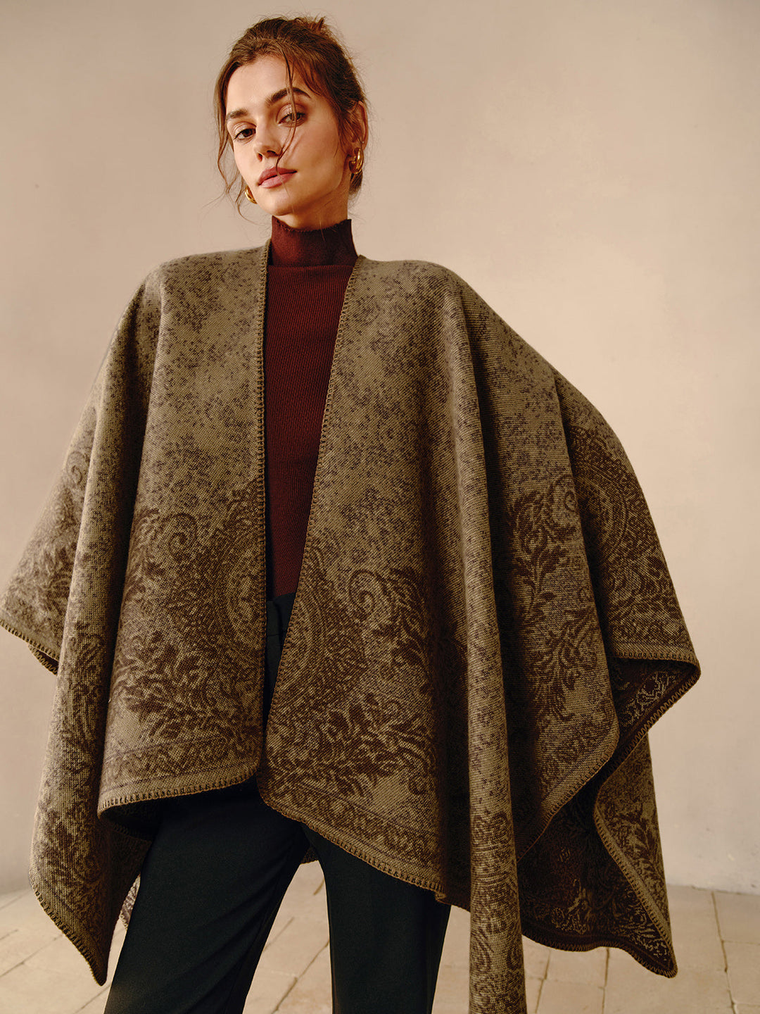 Boho Reversible Poncho – Seraphina