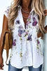 Women’s Butterfly Print Button-Down Shirt