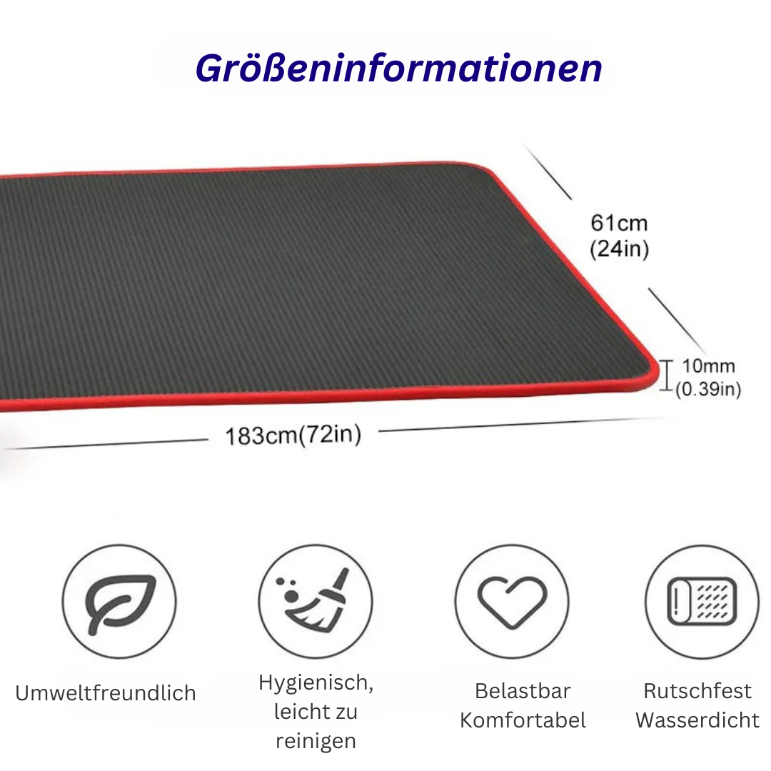 Extra-Thick Non-Slip Yoga Mat - FlexiMat