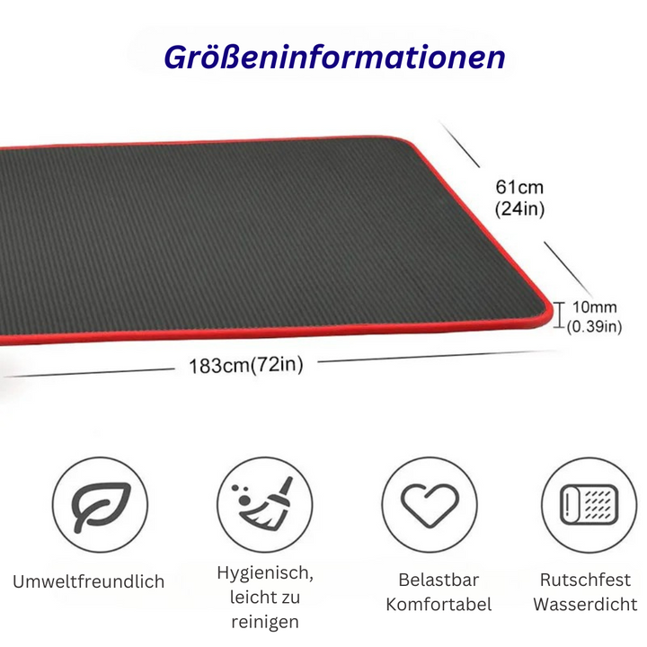 Extra-Thick Non-Slip Yoga Mat - FlexiMat