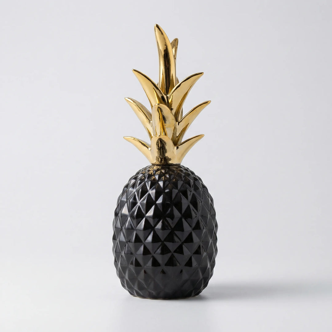Nordic-Style Golden Pineapple Figurine - Pinnaglow