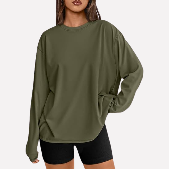 Women’s Oversized Long Sleeve Shirt