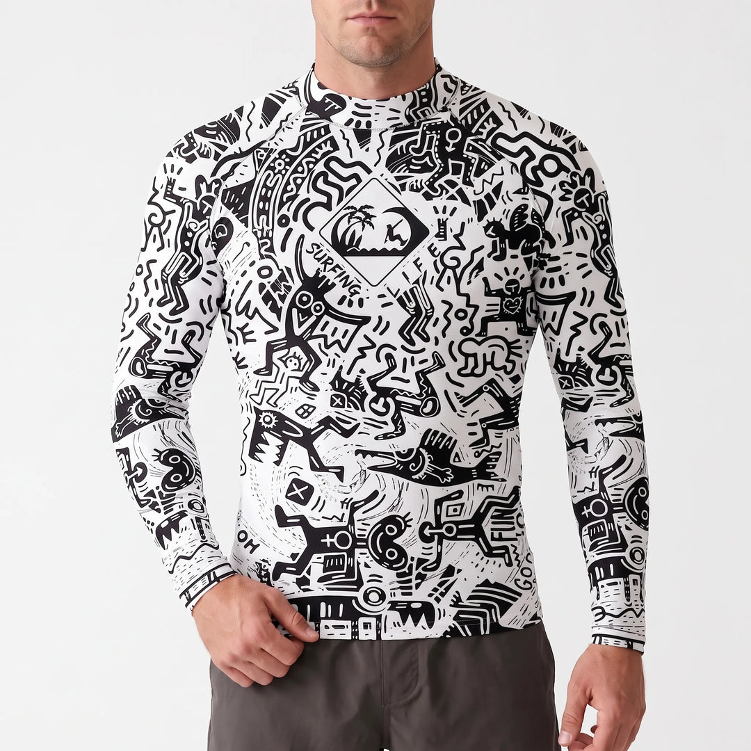 Long-Sleeve Swim Shirt – Brexion