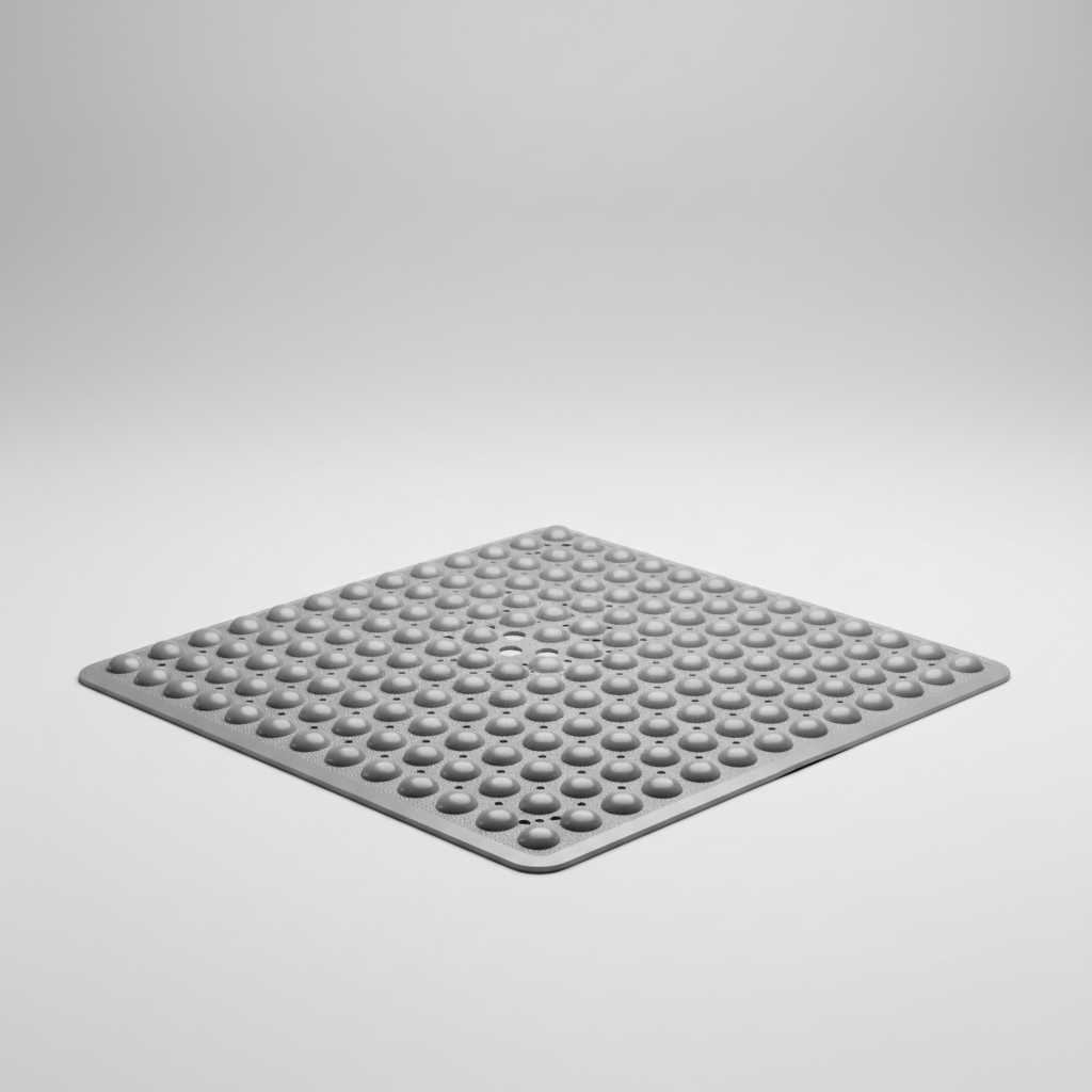 Square PVC Shower Mat - GripSquare