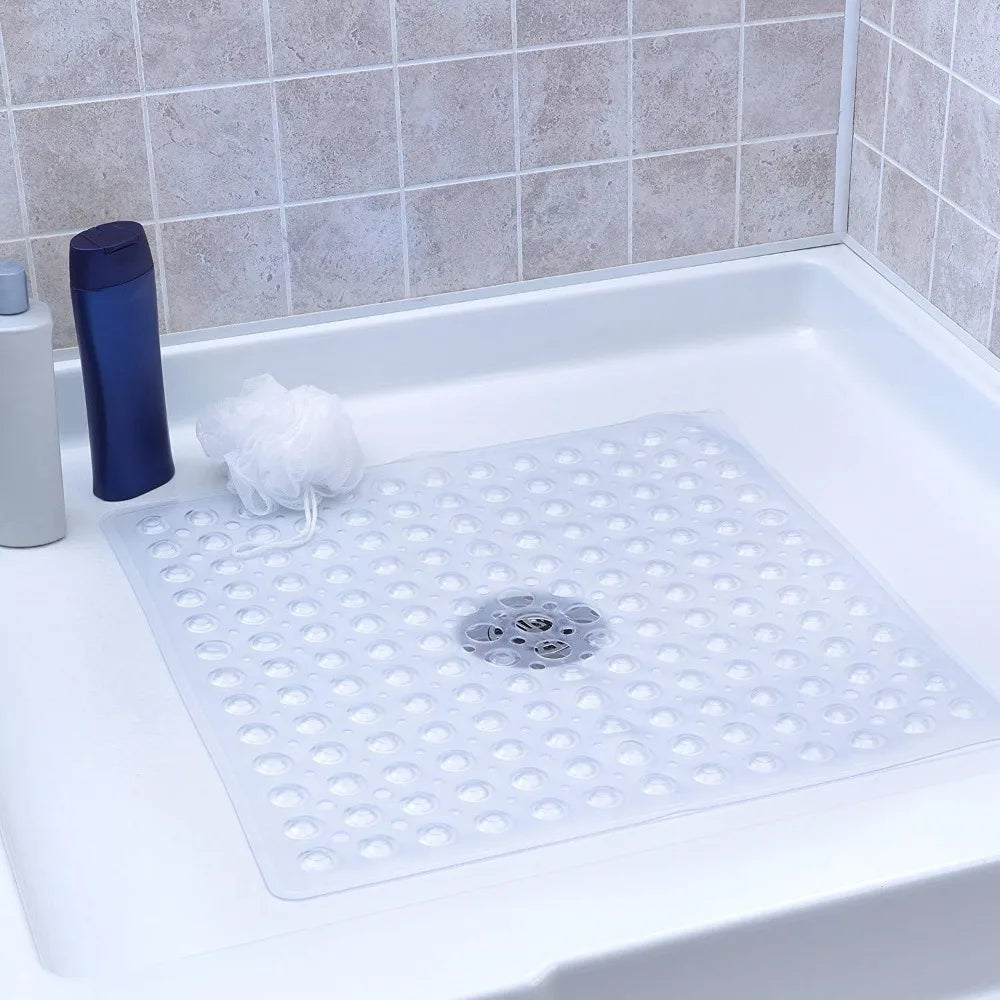 Square PVC Shower Mat - GripSquare