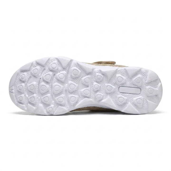Comfortable Orthopedic Walking Shoes with Hook-and-Loop Strap for Wide or Swollen Feet