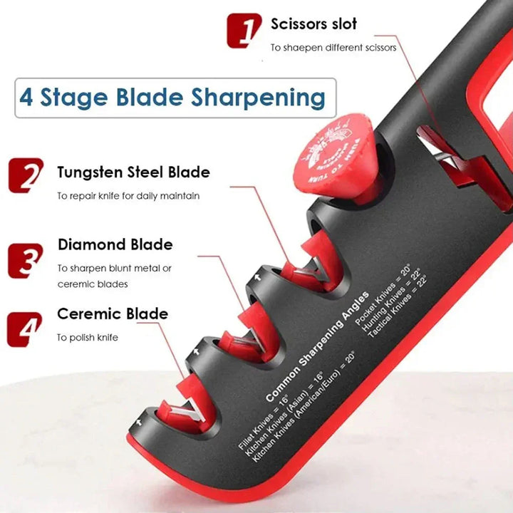 4-in-1 Professional Knife Sharpener - EdgeSharp