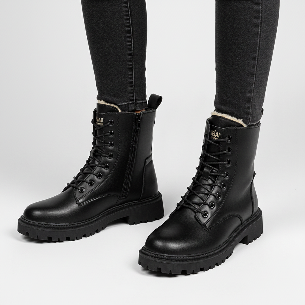 Black Winter Boots - Sarah