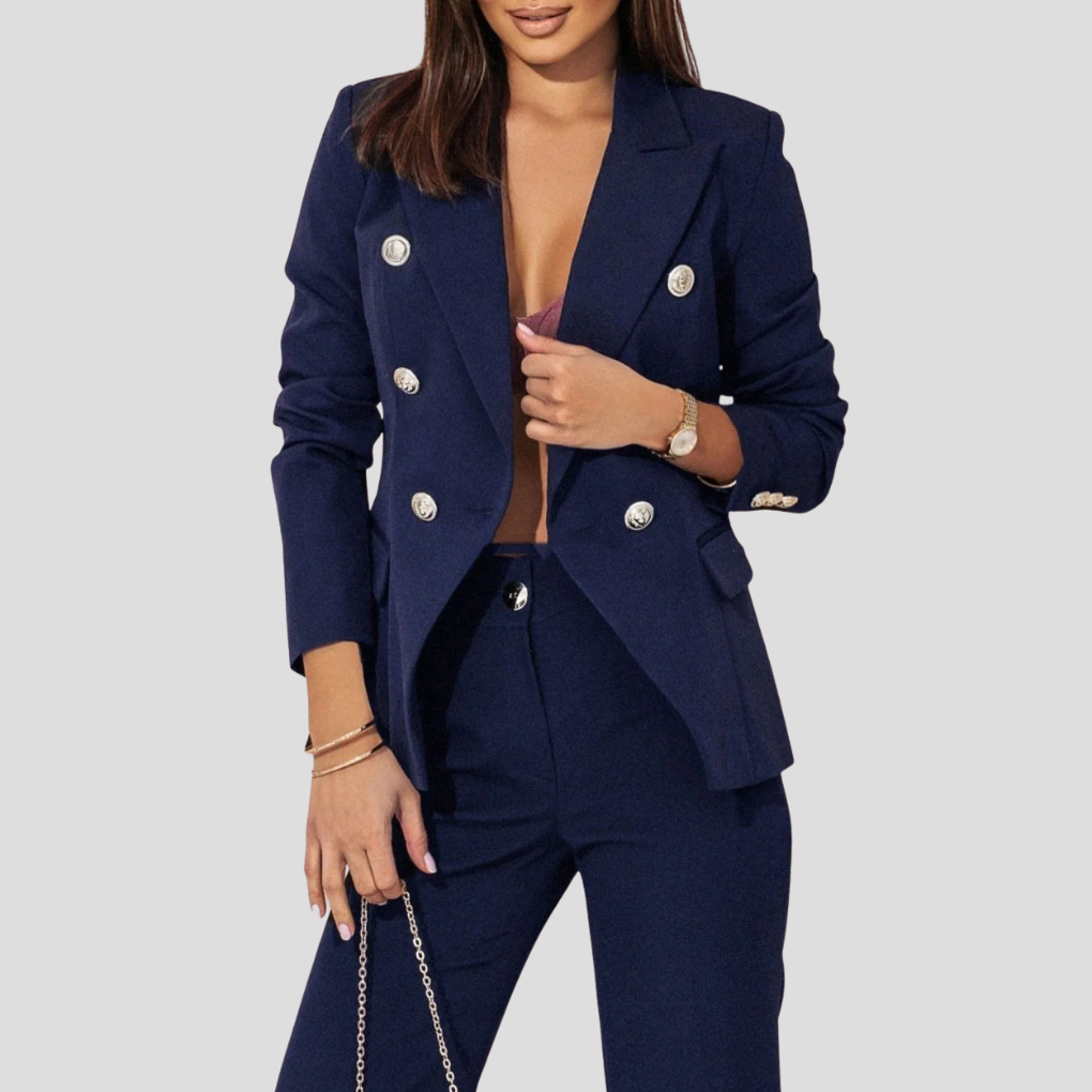 Women’s Elisea Blazer Set – Modern Summer Suit