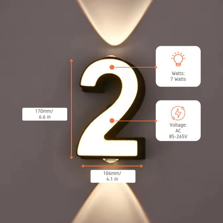 LED House Numbers