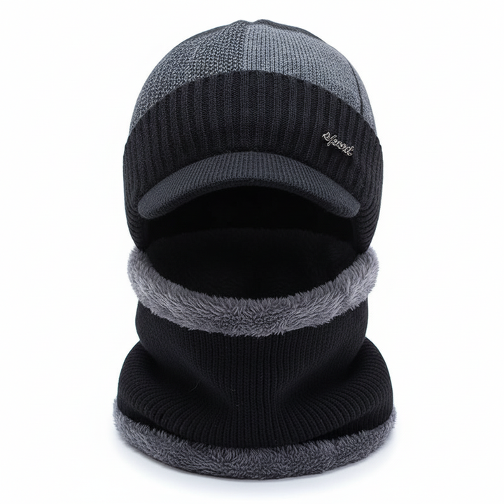 Warm Beanie with Face Cover – WinterCap