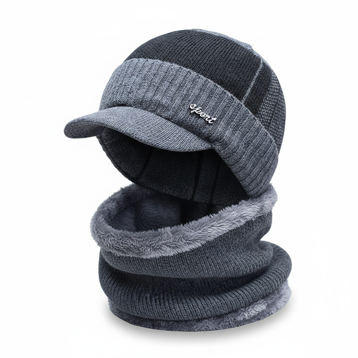 Warm Beanie with Face Cover – WinterCap