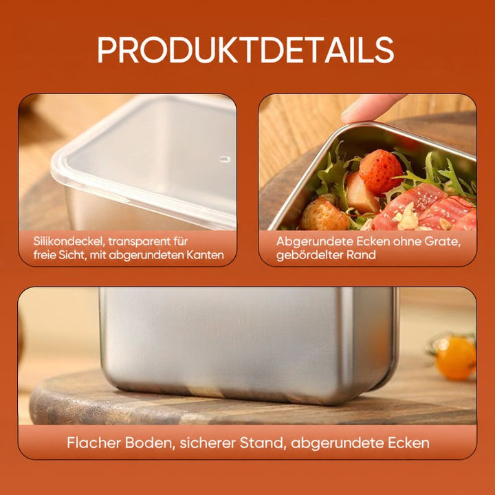 Stainless Steel Food Storage Containers – Durable and Eco-Friendly