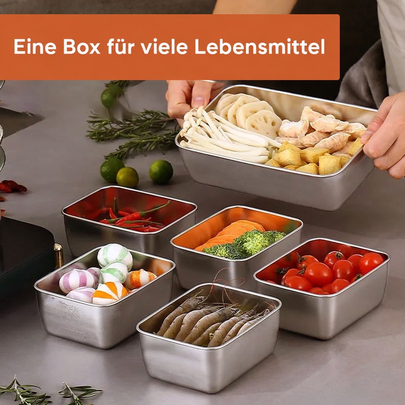 Stainless Steel Food Storage Containers – Durable and Eco-Friendly