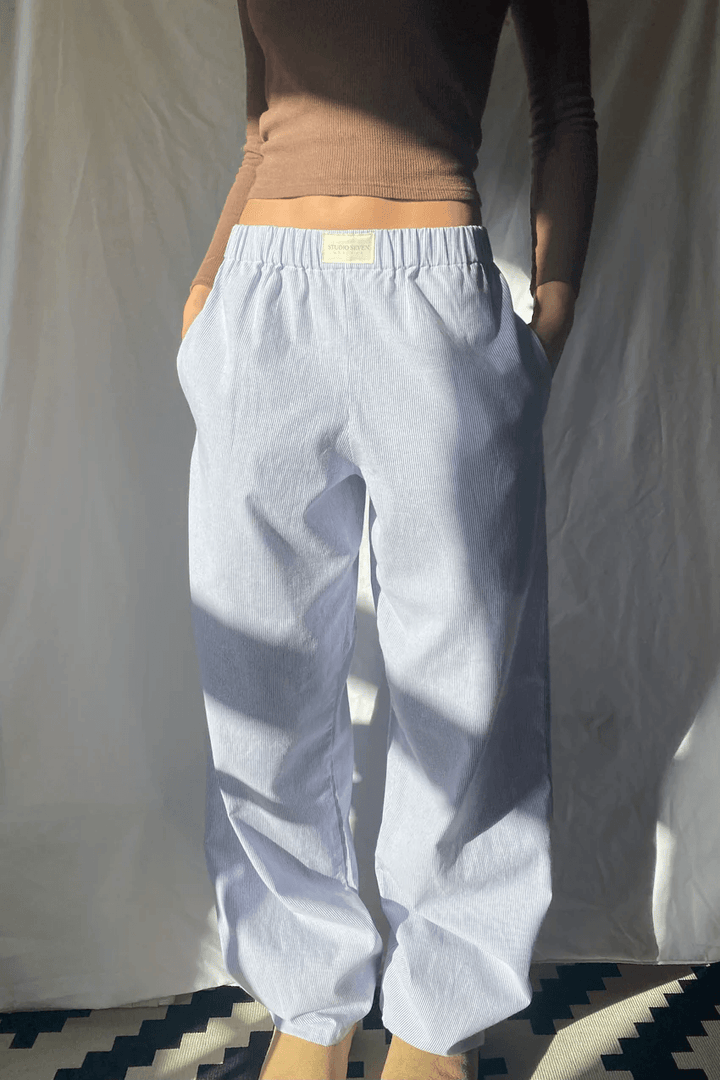 Women’s Trousers with Elastic Waist for Summer