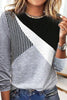 Women’s Geometric Print Long-Sleeve Shirt