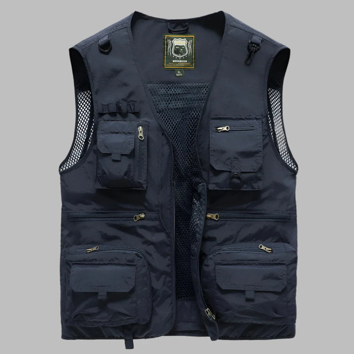 Multi‑Pocket Summer Vest
