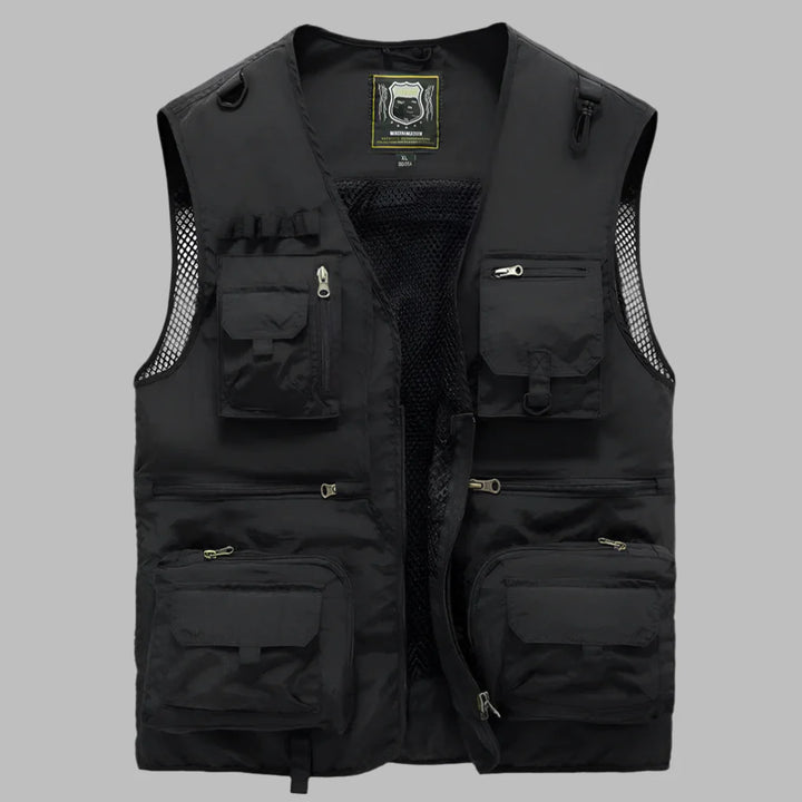 Multi‑Pocket Summer Vest